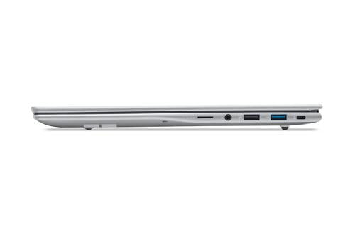 Acer Aspire Lite AL15-54P-55WH Intel Core Ultra 5 115U Laptop 39.6 cm (15.6") Full HD 16 GB LPDDR5-SDRAM 512 GB SSD Wi-Fi 6 (802.11ax) Windows 11 Home US International Silver