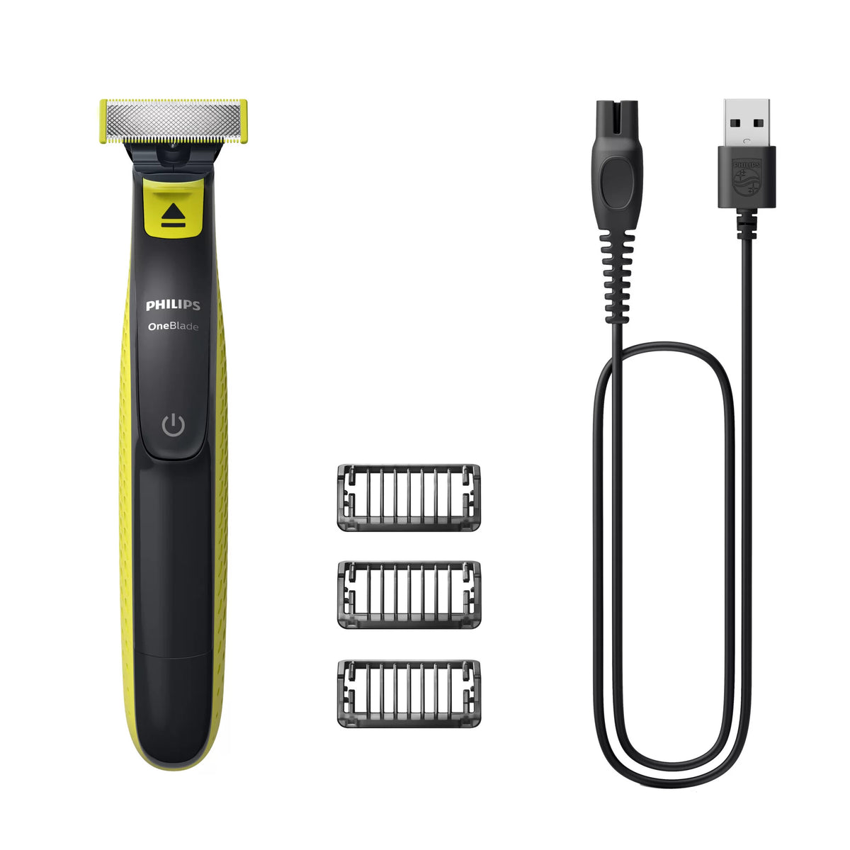 Philips OneBlade QP2724 Barbermaskine Grå Grøn