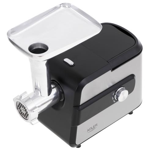 Adler AD 4813 mincer 2000 W Black, Silver