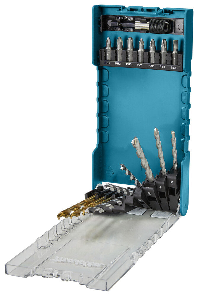 Makita D-74887 Bore- og bitsæt