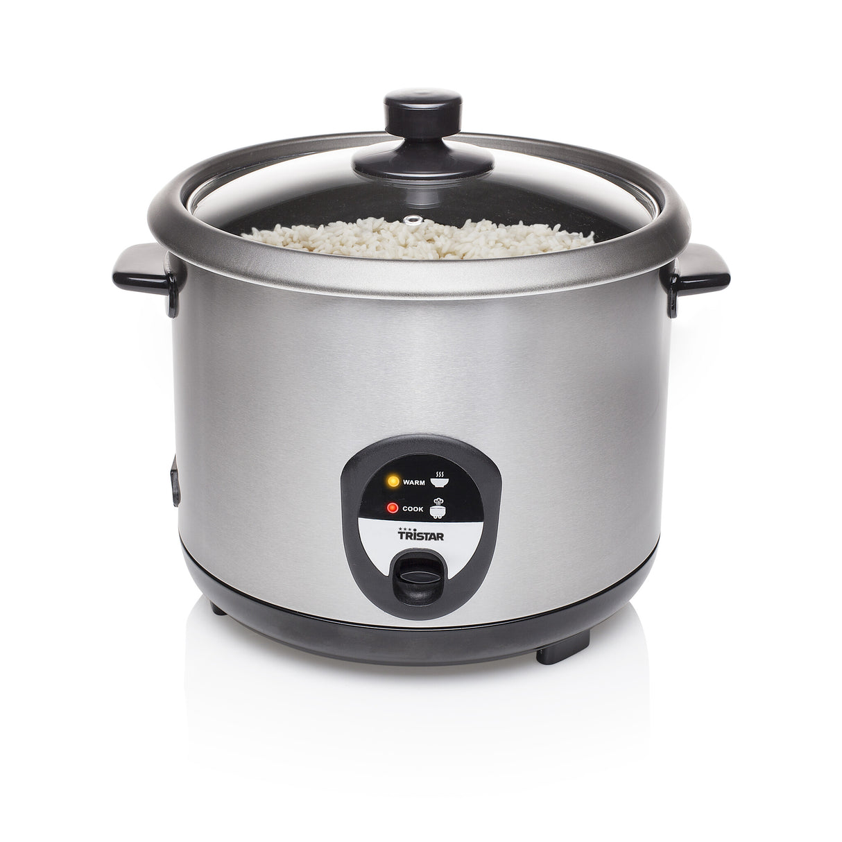 Tristar RK-6129 riskoger 2,2 L 900 W Sort, Rustfrit stål