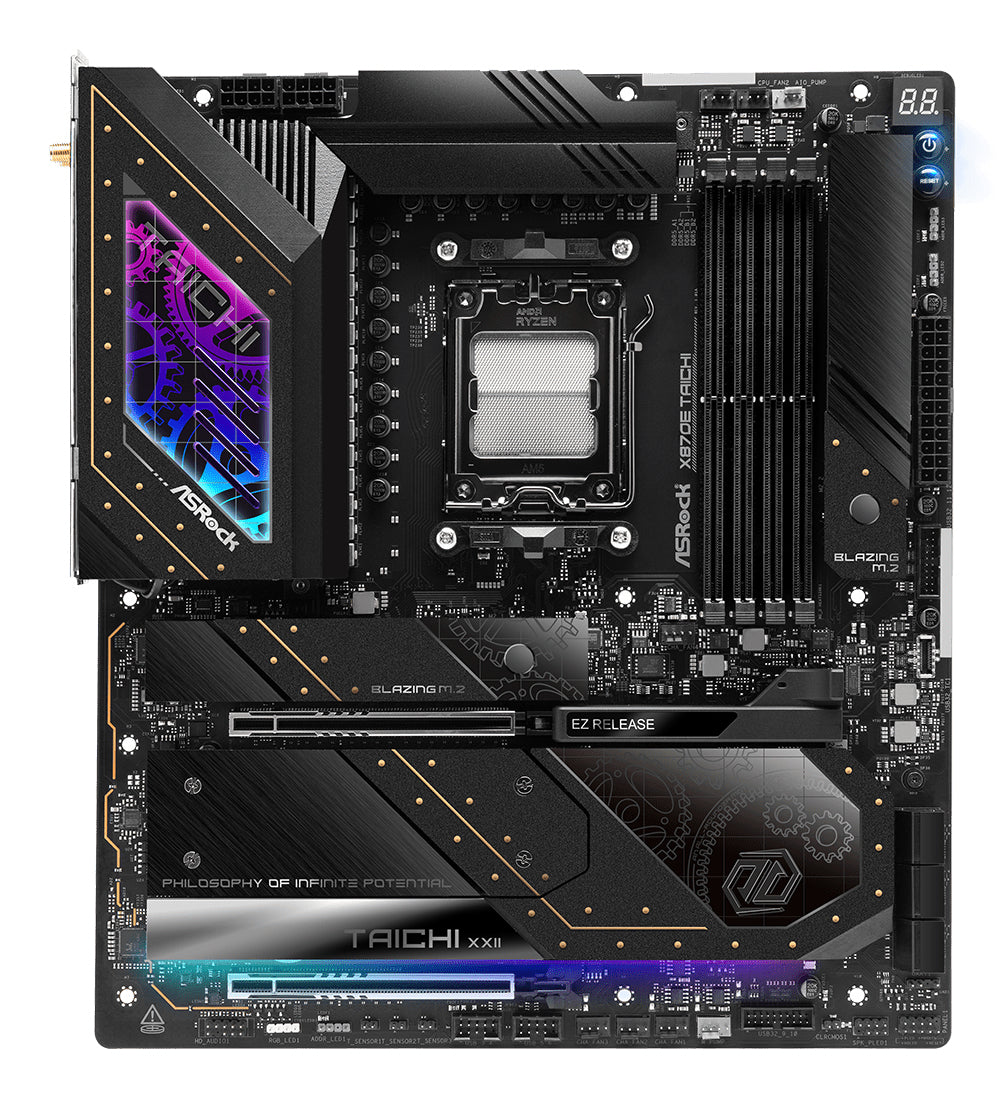 ASRock X870E Taichi WiFi Motherboard EATX AM5 Socket DDR5