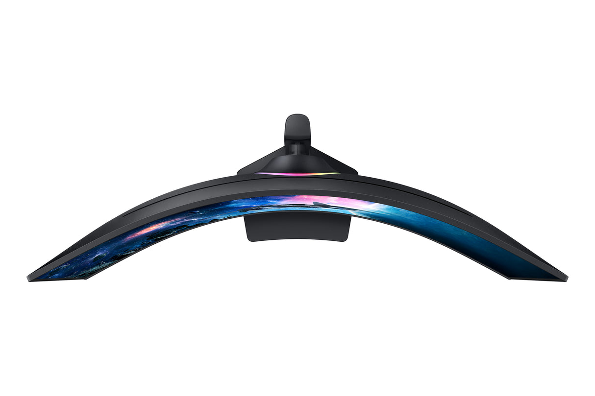 Samsung G95C computerskærm 124,5 cm (49") 5120 x 1440 pixel Dual QHD LED Sort