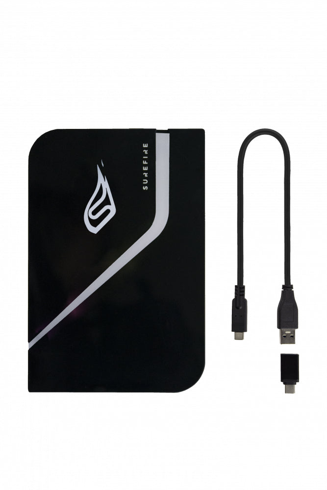 SureFire PyroDrive Gaming SSD 2TB USB Type-C 3.2 Gen 1 (3.1 Gen 1) Sort