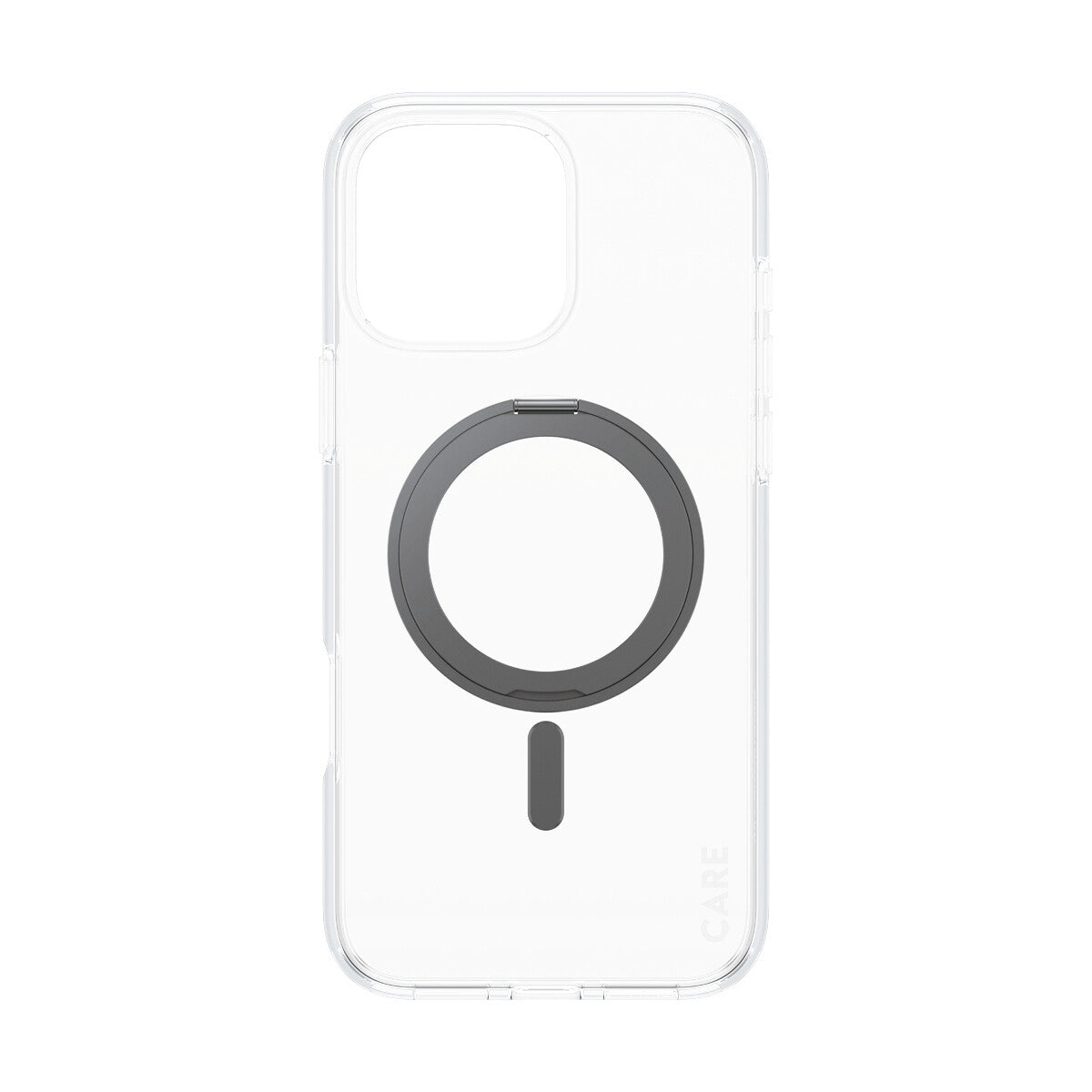 PanzerGlass CARE™ by ® Case Transparent m. Sort Kickstand & MagSafe iPhone 16 Pro Max