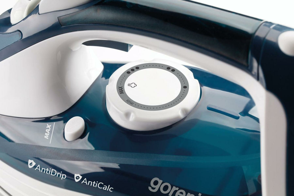 Gorenje SIH2800TQC Dampstrygejern Keramisk strygesål 2800 W Blå