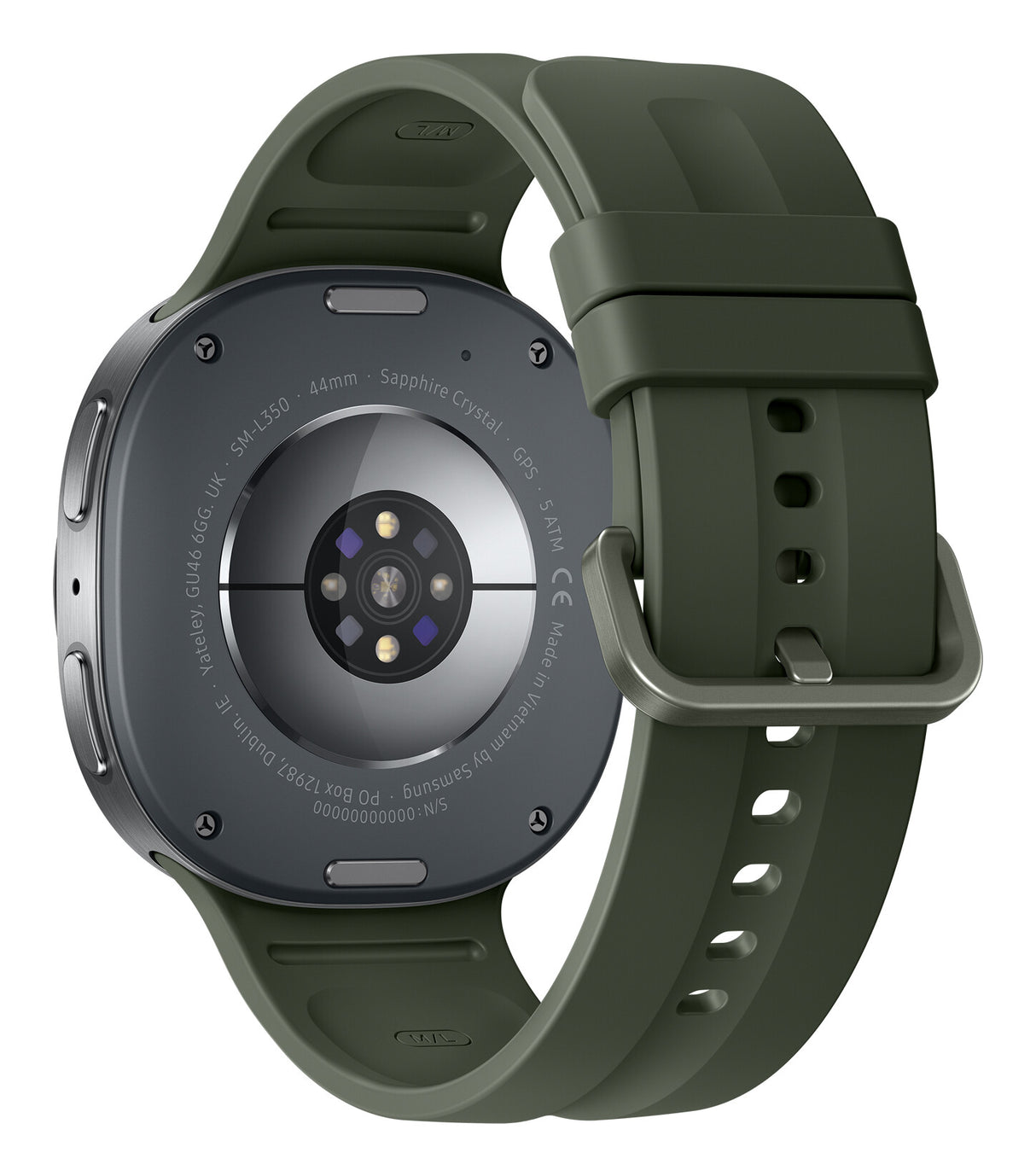 Samsung Galaxy Watch9 3,81 cm (1.5") AMOLED 44 mm Digital 480 x 480 pixel Berøringsskærm Sølv Wi-Fi GPS (satellit)