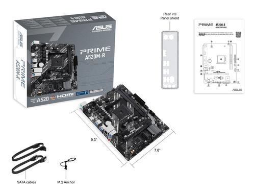 ASUS PRIME A520M-R AMD A520 Stik AM4 micro ATX