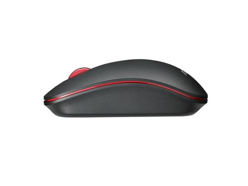 ASUS WT300 RF MOUSE/BK-RD mus Kontor Ambidextrous RF trådløst Optisk 1600 dpi