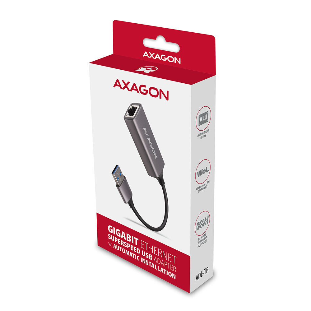 Axagon ADE-TR netværkskort Ethernet 1000 Mbit/s