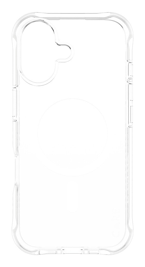 PanzerGlass CARE™ by ® Samba Case Transparent m. Hvid MagSafe iPhone 17