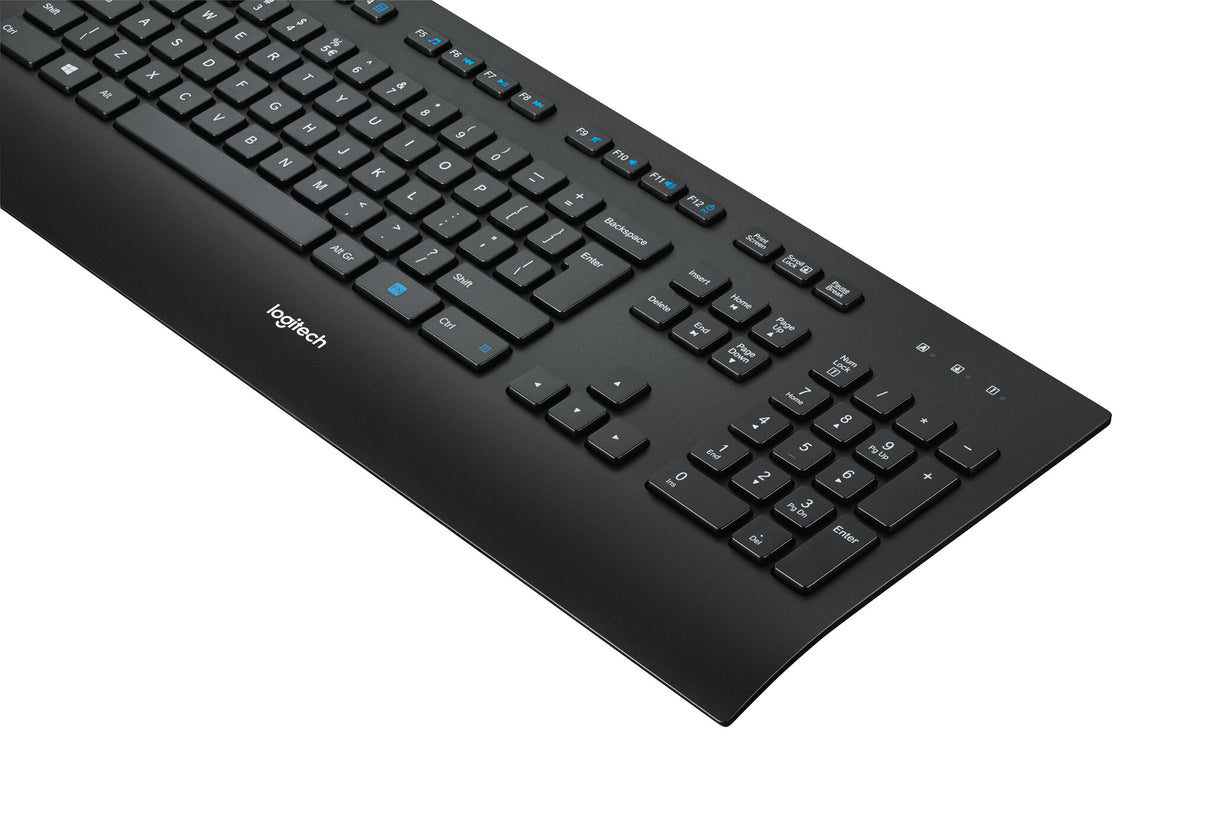 Logitech K280e for Business tastatur Kontor USB QWERTY US International Sort