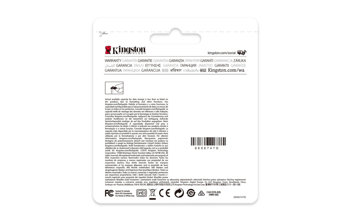 Kingston Technology High Endurance 64 GB MicroSD UHS-I Klasse 10