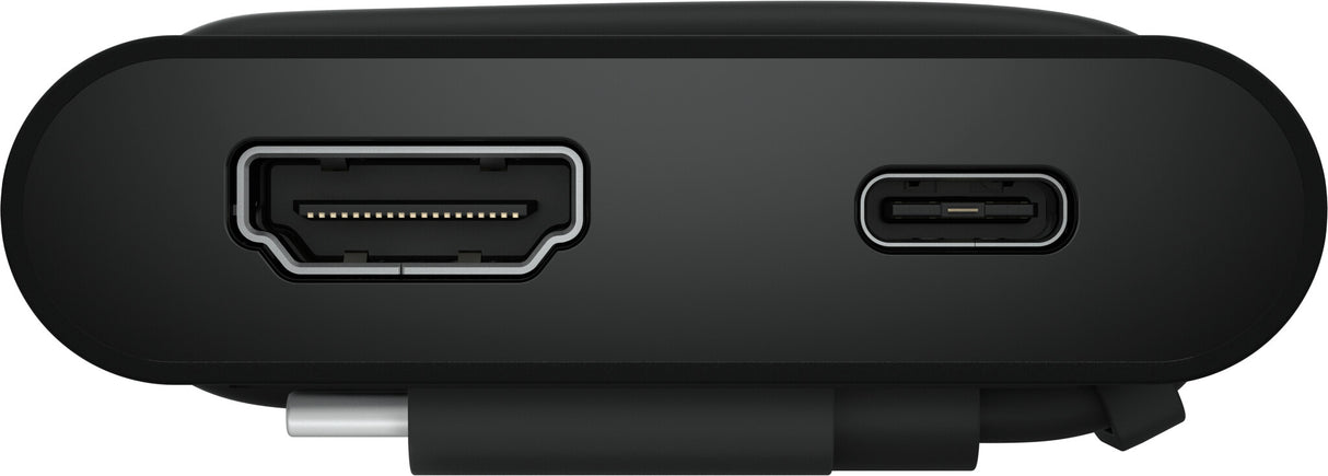 DELL DA225 Ledningsført USB 3.2 Gen 1 (3.1 Gen 1) Type-C Sort