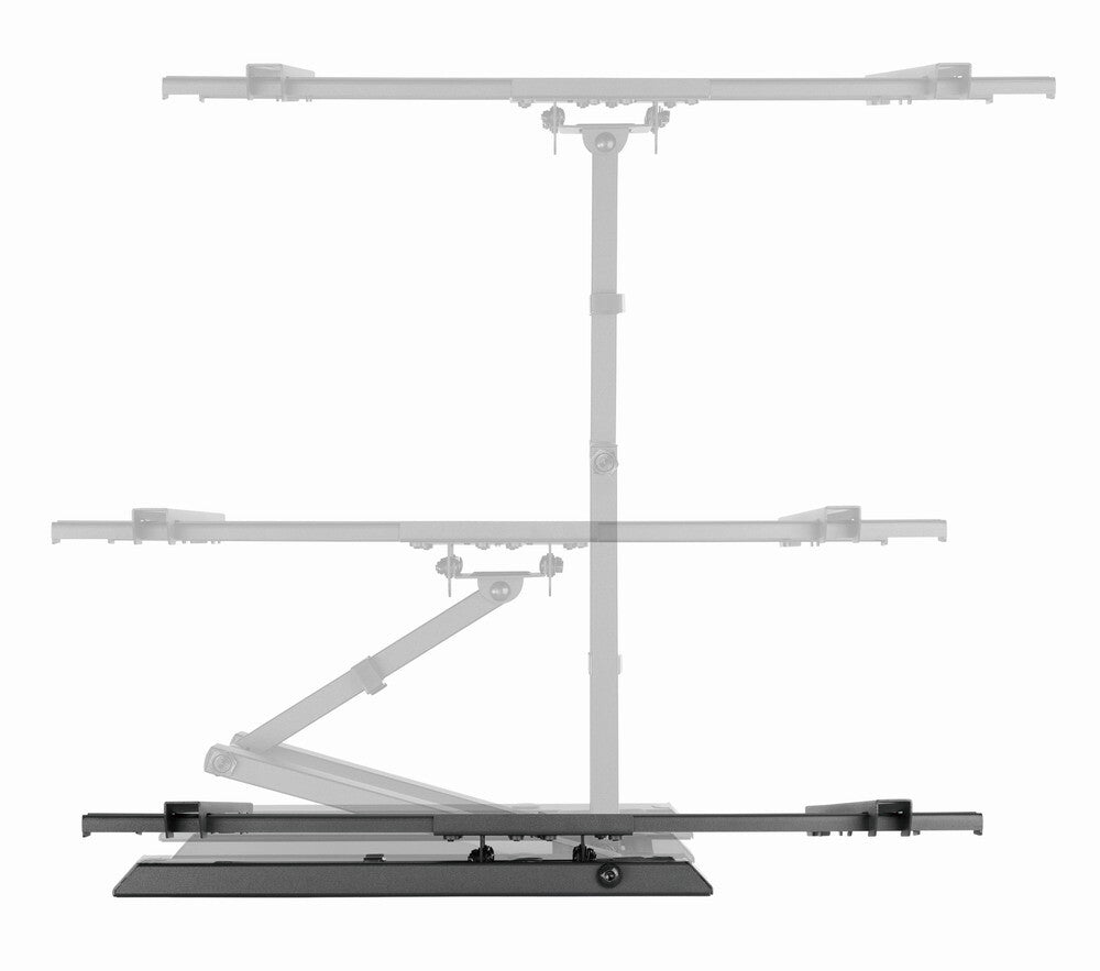 Gembird WM-80ST-05 tv-beslag 2,03 m (80") Sort