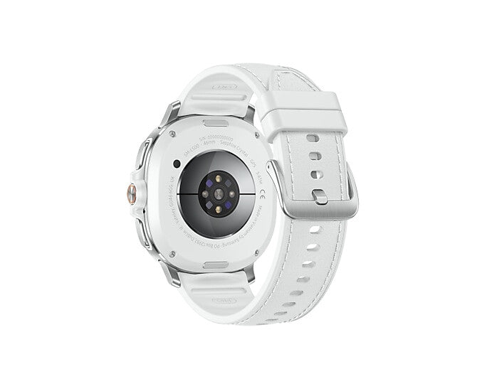 Samsung Galaxy Watch 8 Classic 3,3 cm (1.3") AMOLED 46 mm Digital 438 x 438 pixel Berøringsskærm Sølv Wi-Fi GPS (satellit)