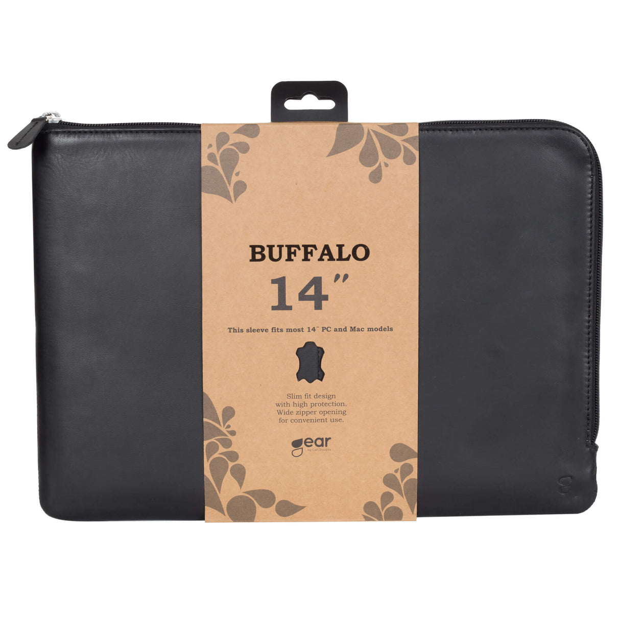 Buffalo 667535 taske og etui til laptop 35,6 cm (14") Sort
