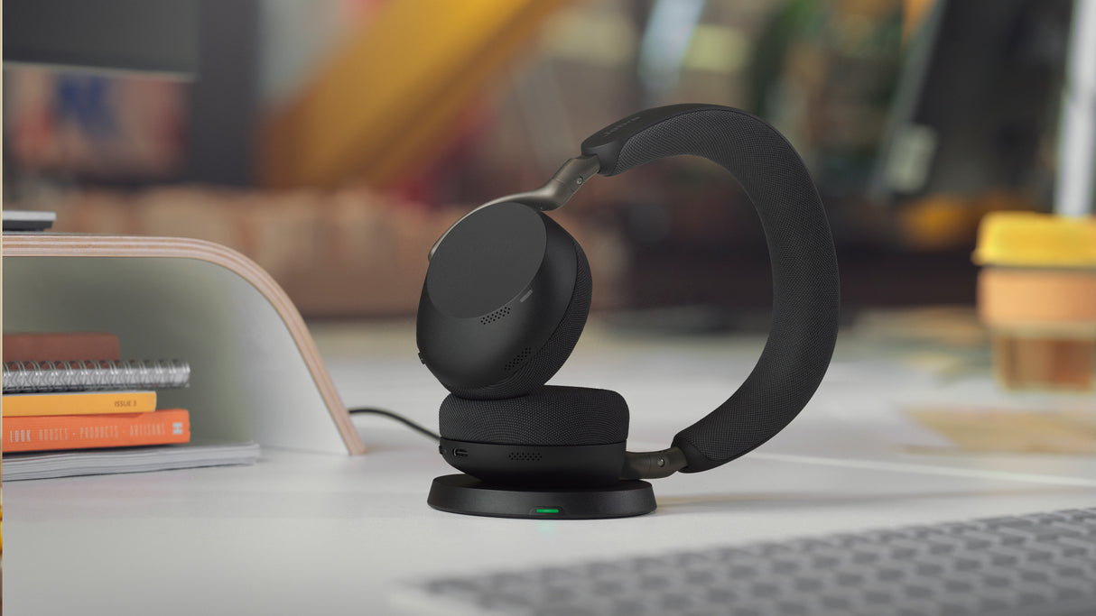 Jabra Evolve3 75 Trådløs Høretelefoner Sort