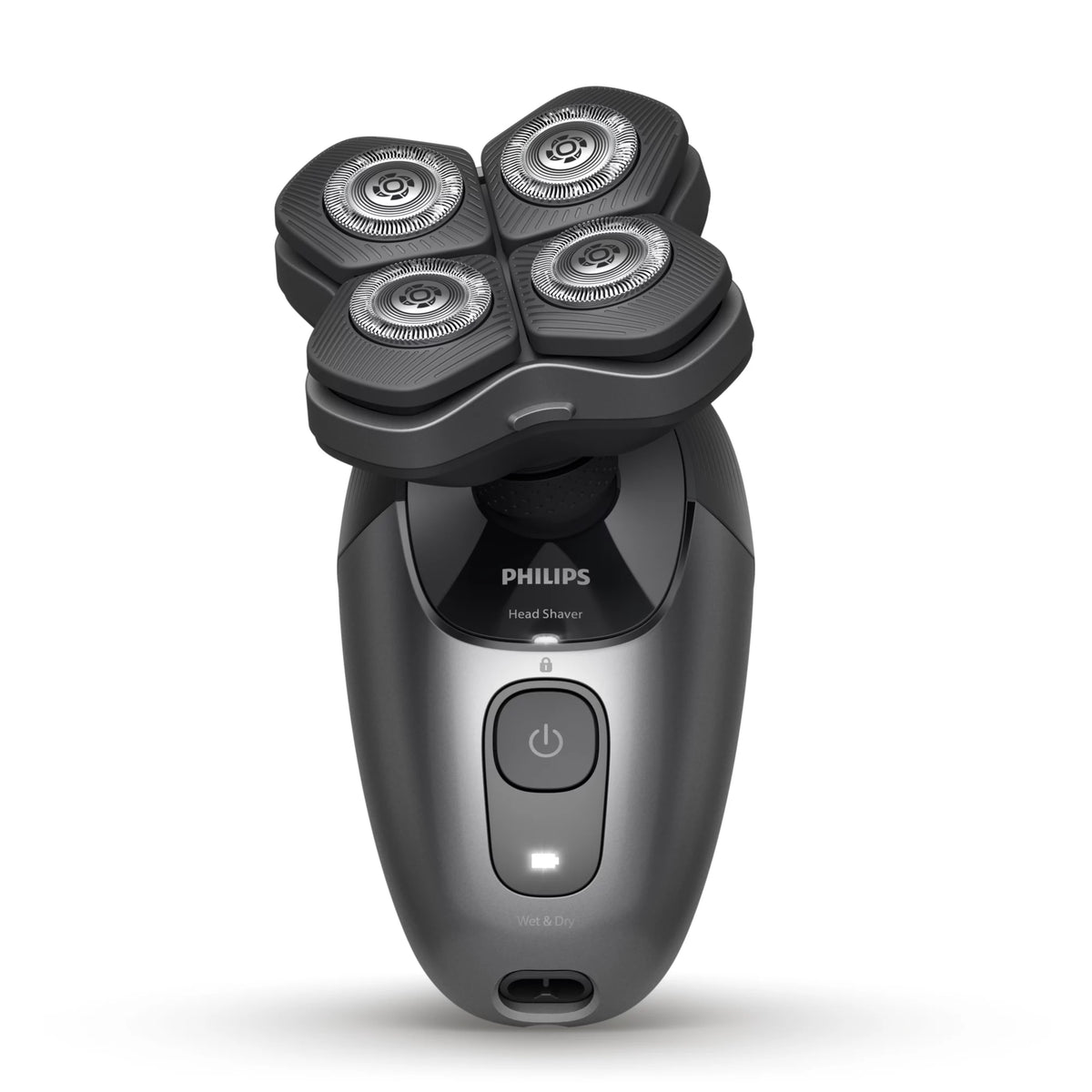 Philips 7000 Series HS7980 Pro Hovedshaver Sort Sølv