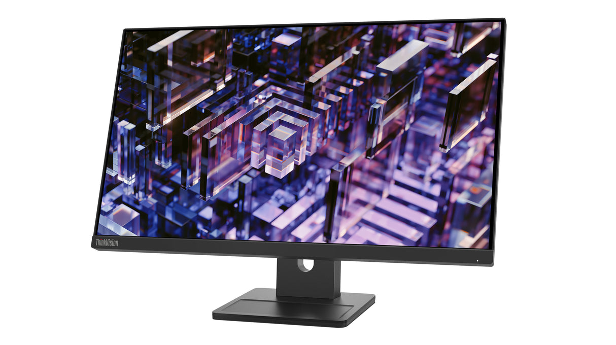 Lenovo ThinkVision E24q-30 computerskærm 60,5 cm (23.8") 2560 x 1440 pixel 2K Ultra HD LED Sort