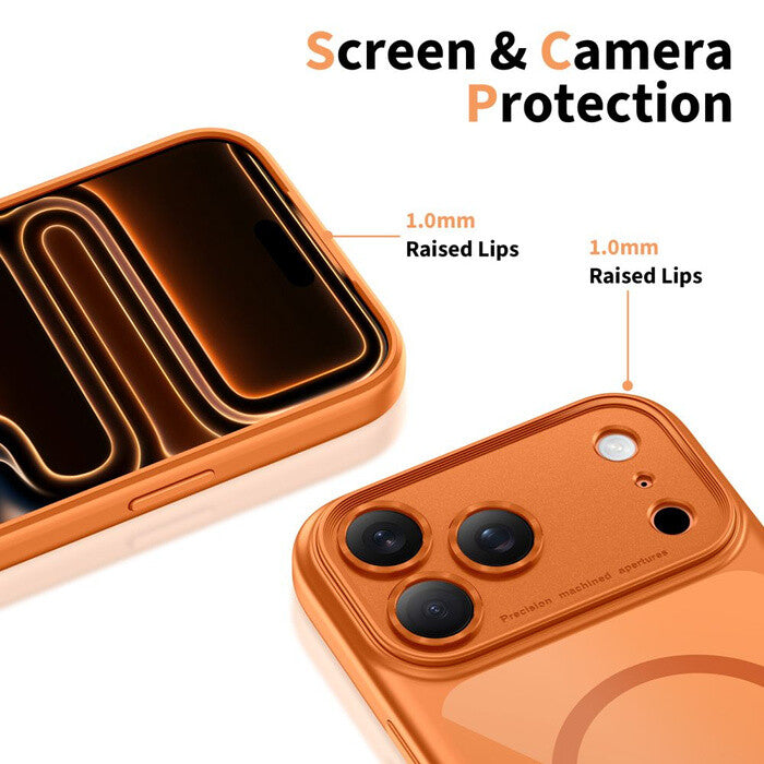 Tech-Protect 5906302333813 mobiltelefon etui 16 cm (6.3") Cover Orange, Transparent