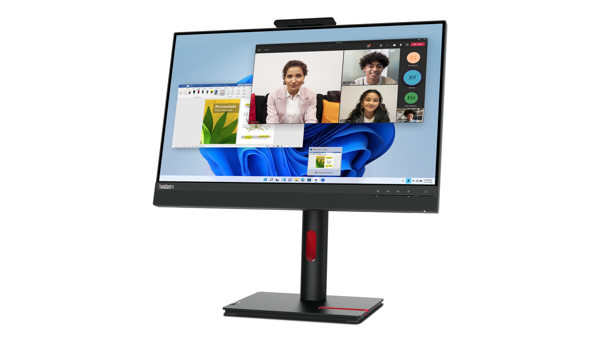 Lenovo ThinkCentre TIO-24 Gen5 computerskærm 60,5 cm (23.8") 1920 x 1080 pixel Fuld HD LED Sort