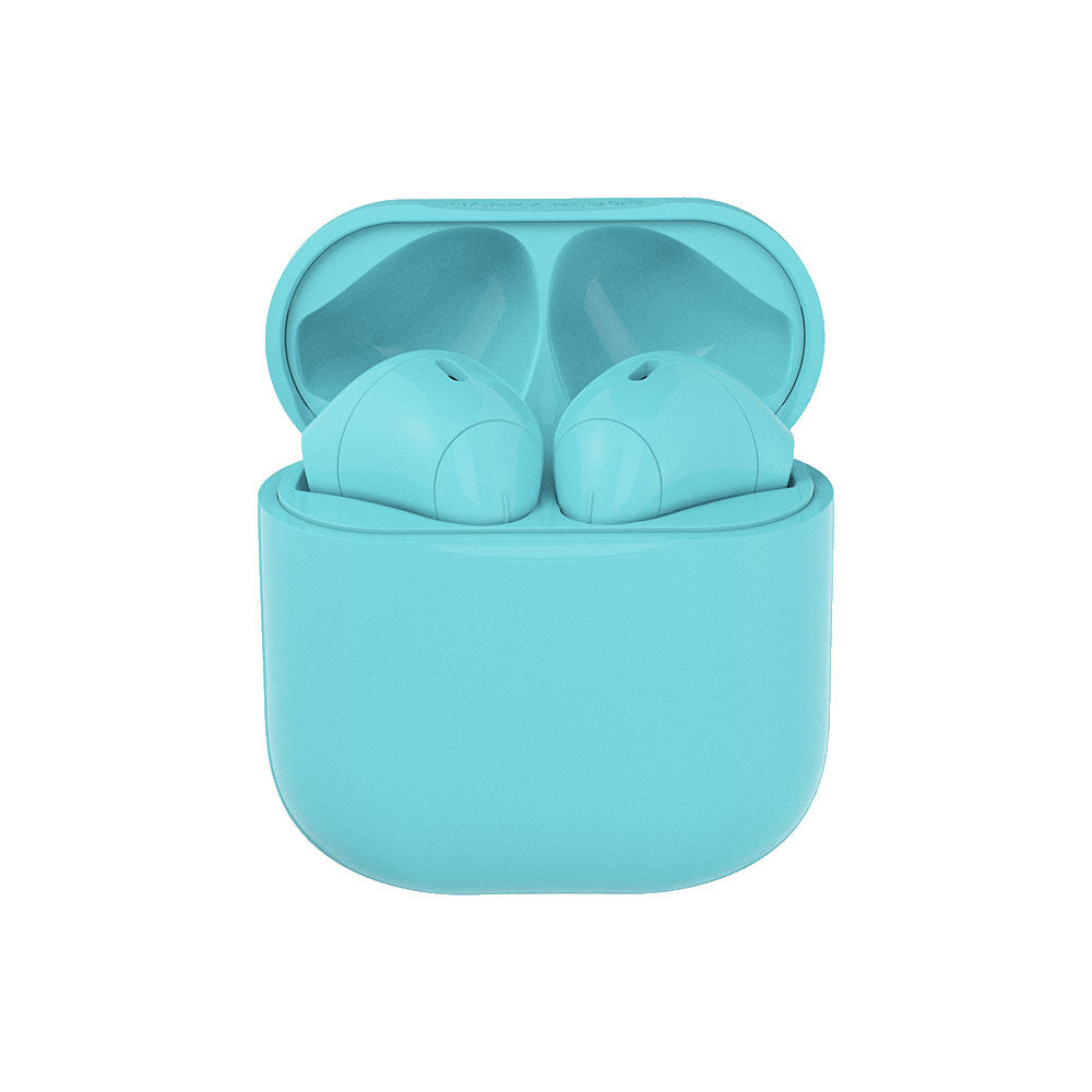 Happy Plugs JOY Headset True Wireless Stereo (TWS) I ørerne Opkald/Musik/Sport/Hverdag Bluetooth Turkis