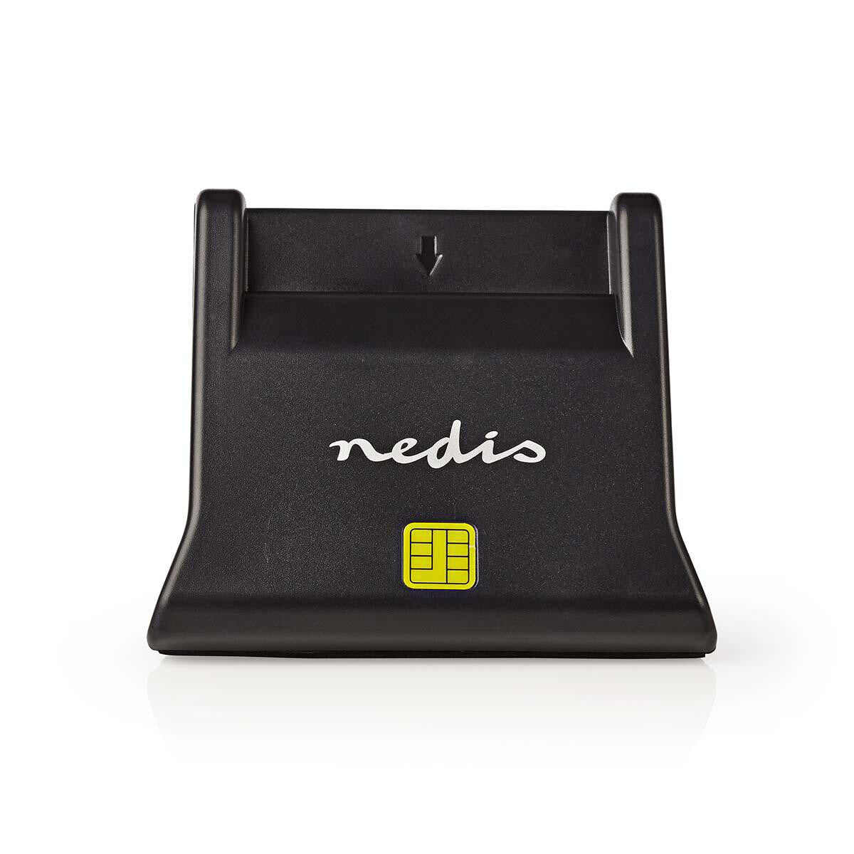 Nedis CRDRU2SM3BK kortlæser USB 2.0 Sort