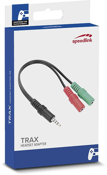 SPEEDLINK SL-450103-BK lydkabel 0,23 m 3.5mm 2 x 3.5mm Sort