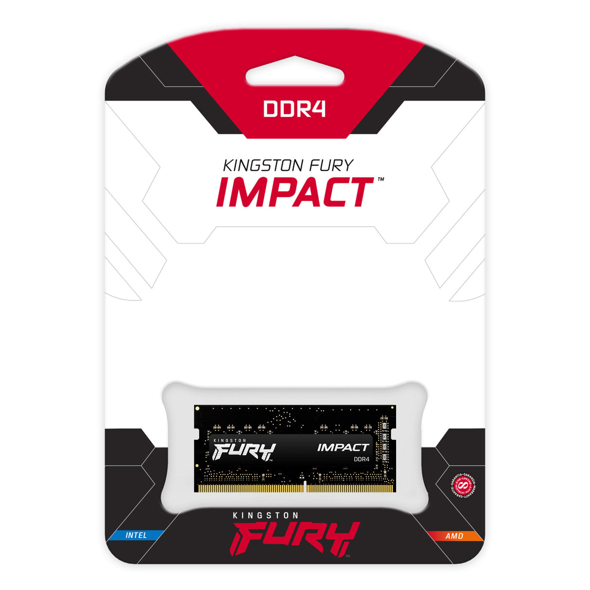 Kingston FURY Impact DDR4 16GB 3200MHz CL20 Ikke-ECC SO-DIMM 260-PIN