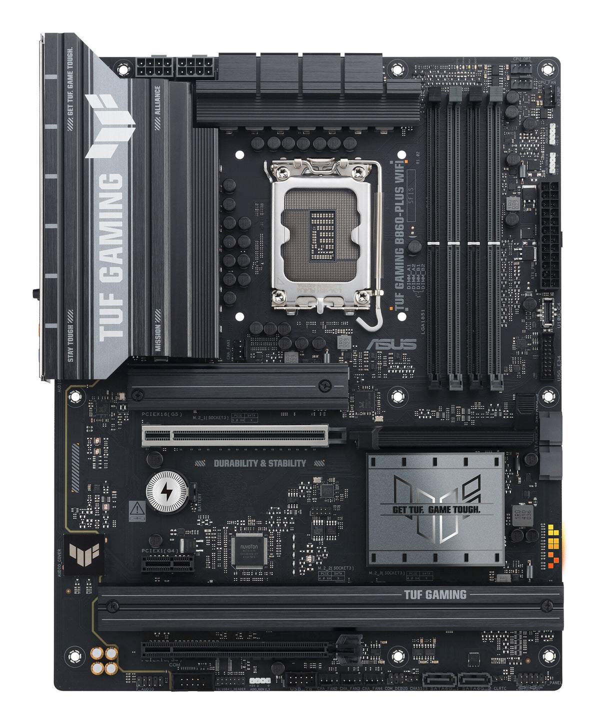 ASUS TUF GAMING B860-PLUS WIFI Intel B860 LGA 1851 (Socket V1) ATX