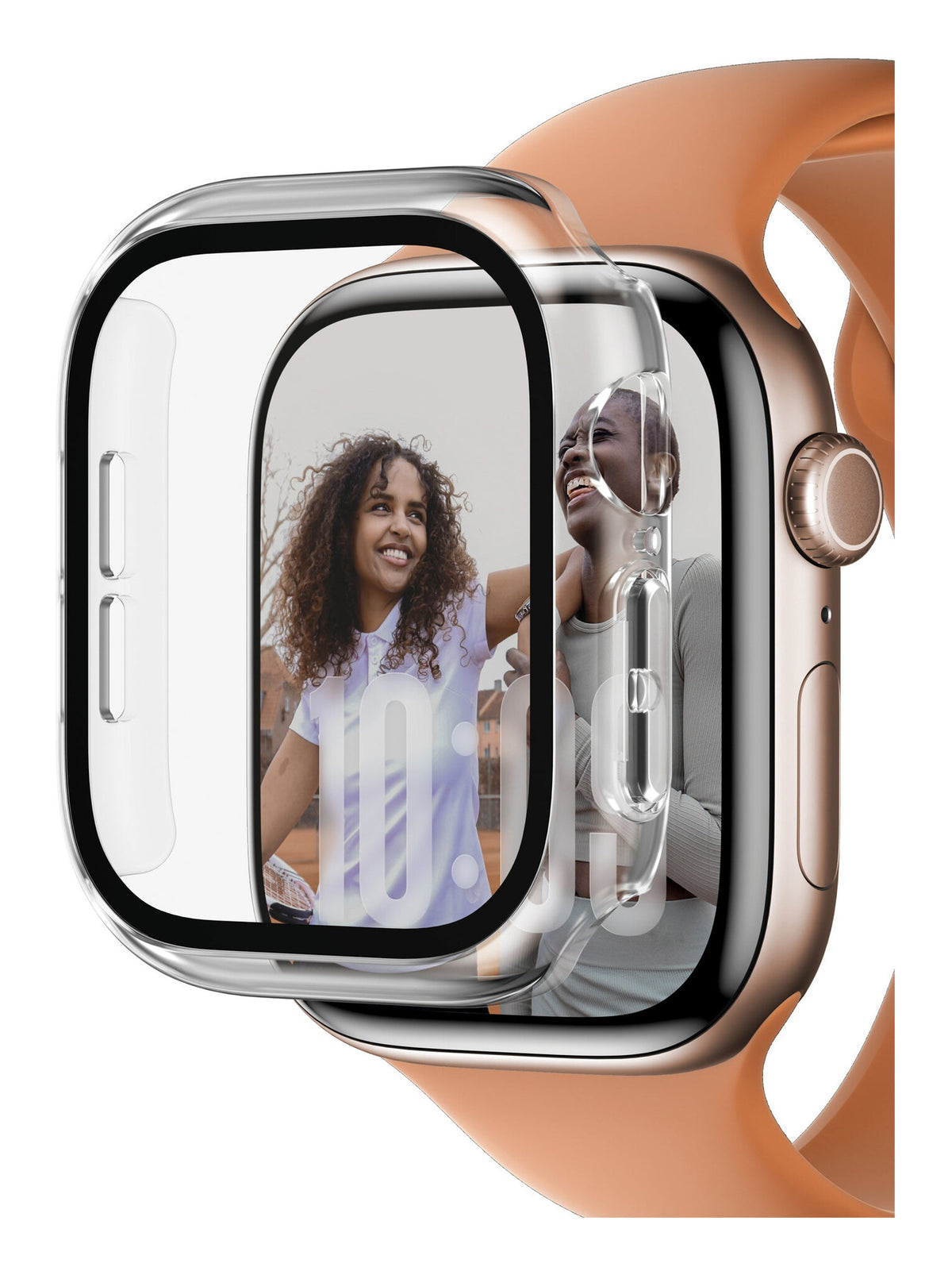 PanzerGlass Squad Watch Case Transparent Apple Watch Series 12 - 42mm