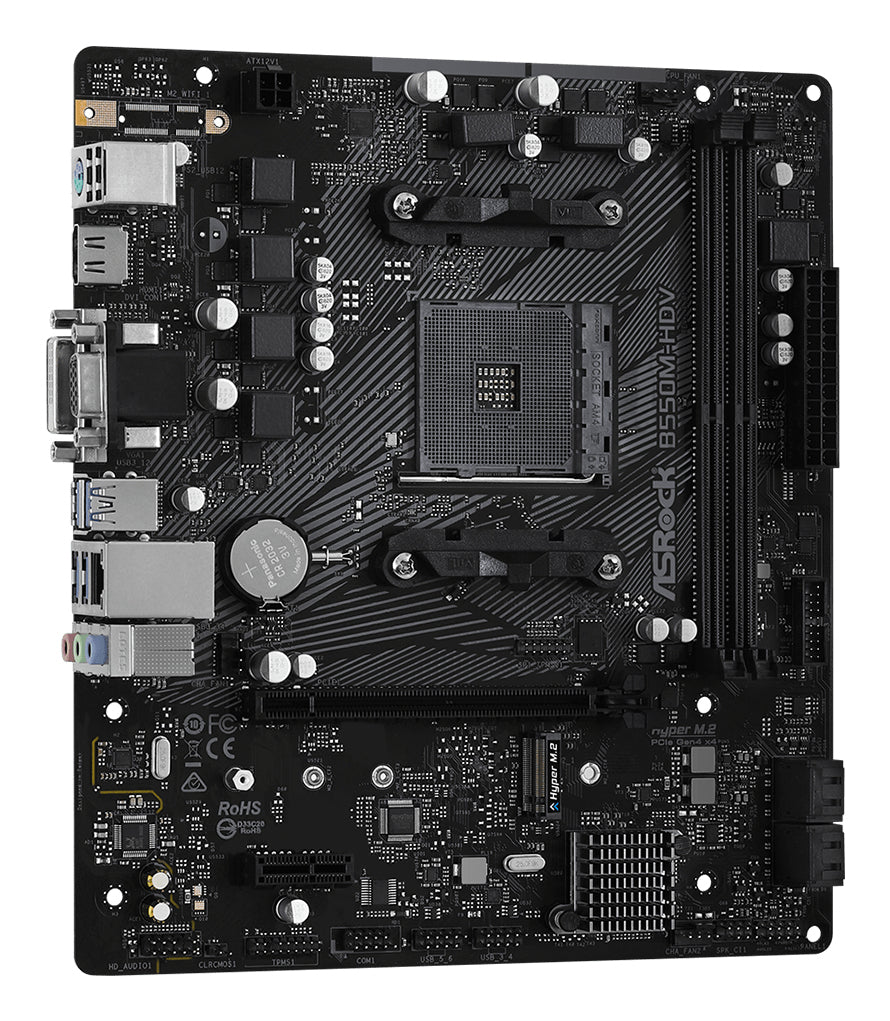 ASRock B550M-HDV Micro-ATX AM4 AMD B550