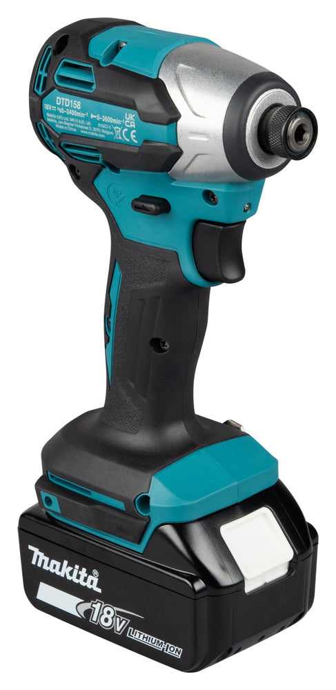 Makita DTD158Z Skruemaskine 18V Batteri og lader ikke inkluderet