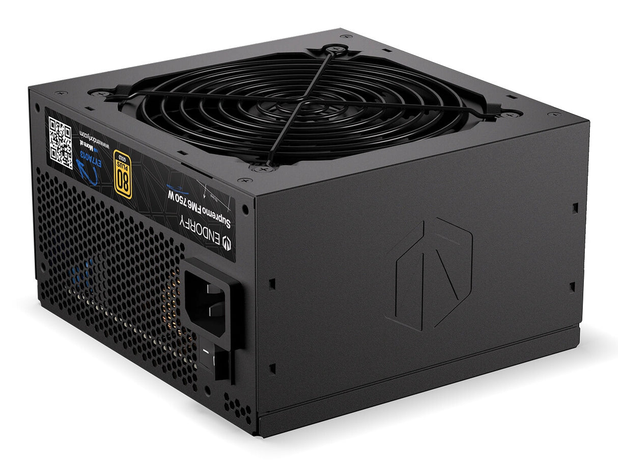 ENDORFY Supremo FM6 750 W enhed til strømforsyning 24-pin ATX ATX Sort
