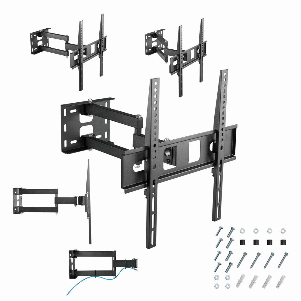 Gembird WM-55ST-03 tv-beslag 139,7 cm (55") Sort