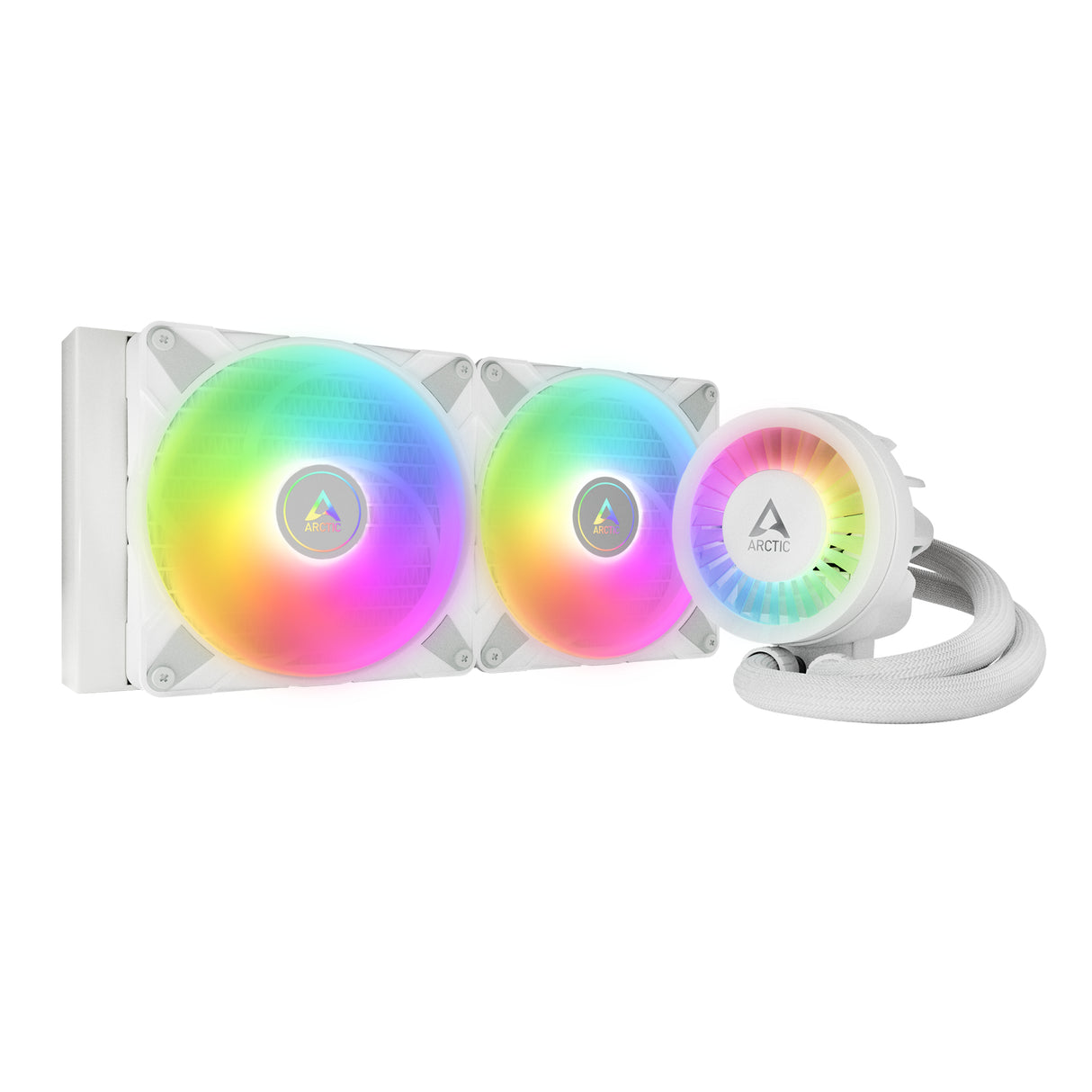 ARCTIC Liquid Freezer III 280 A-RGB Processor Alt-i-en væskekøler 14 cm Hvid 1 stk