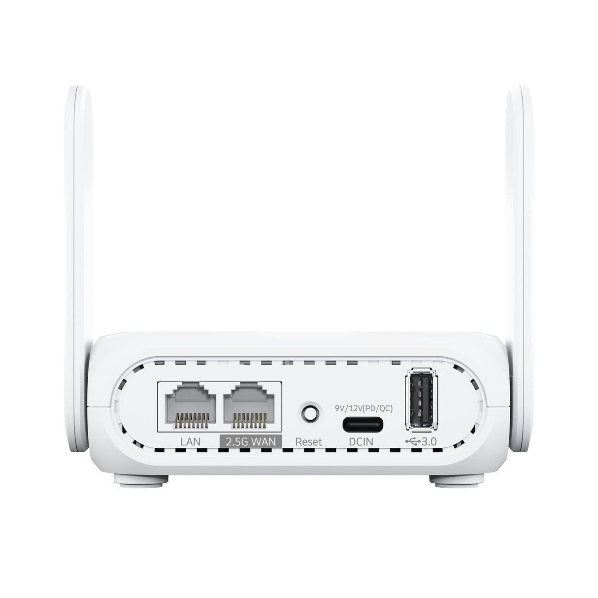 ASUS RT-BE58 Go trådløs router 2.5 Gigabit Ethernet Dual-band (2,4 GHz / 5 GHz) Hvid