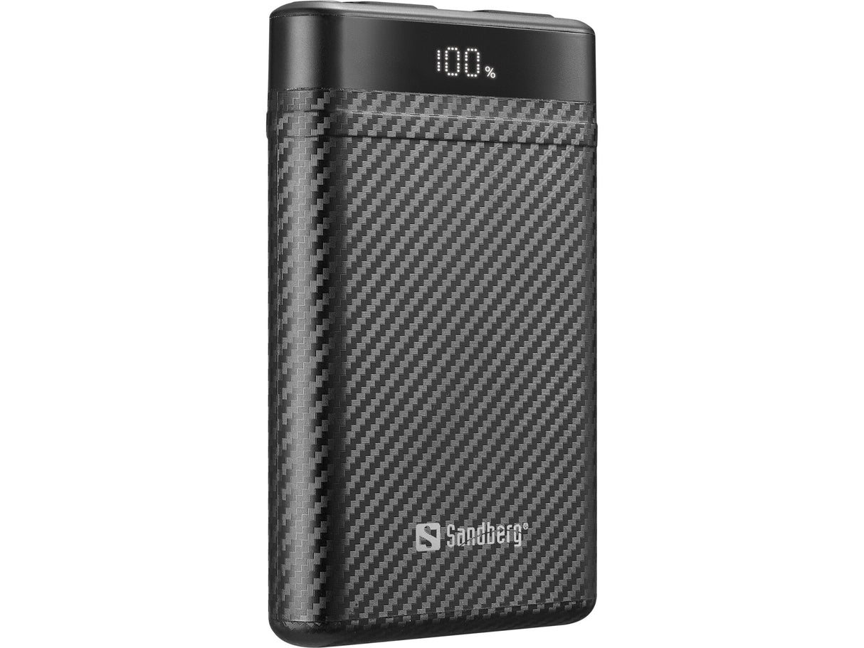 Sandberg 421-32 powerbank Lithium-Ion (Li-Ion) 10000 mAh Sort