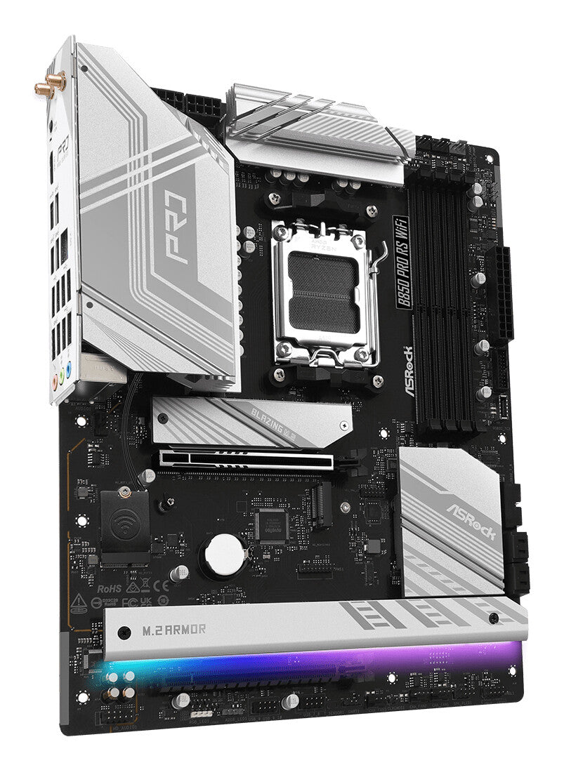 Asrock B850 Pro RS WiFi AMD B850 Sokkel AM5 ATX