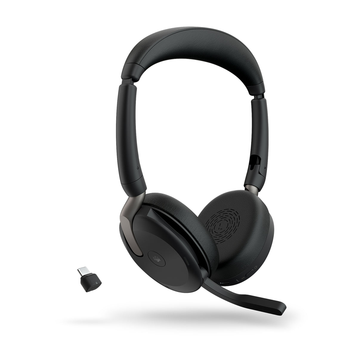 Jabra Evolve2 65 Flex MS Stereo Trådløs Høretelefoner Sort
