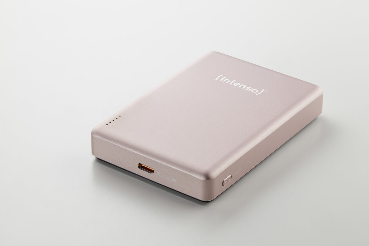 Intenso MW10000 Lithium polymer (LiPo) 10000 mAh Trådløs opladning Rose