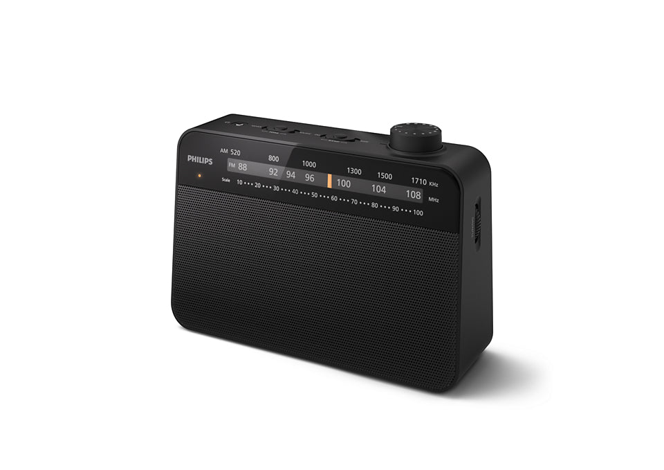 Philips TAR2509 Privat radio Sort