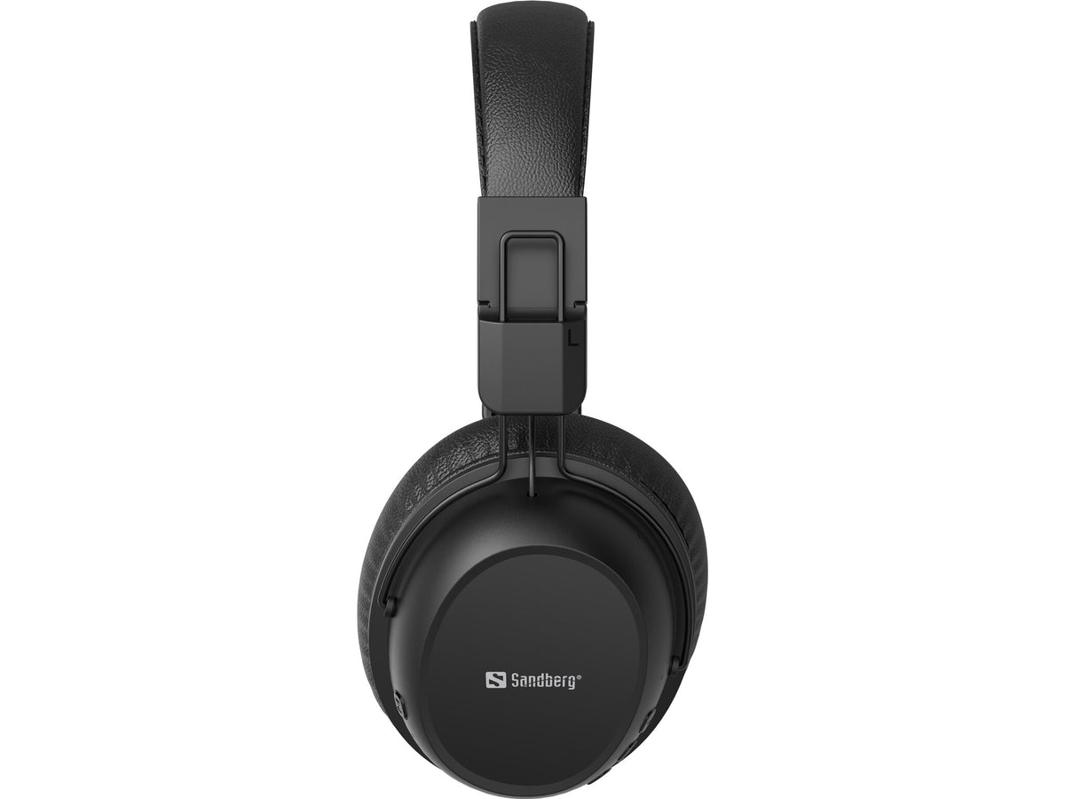Sandberg 126-36 hovedtelefoner/headset Trådløs Spil USB Type-C Bluetooth Sort