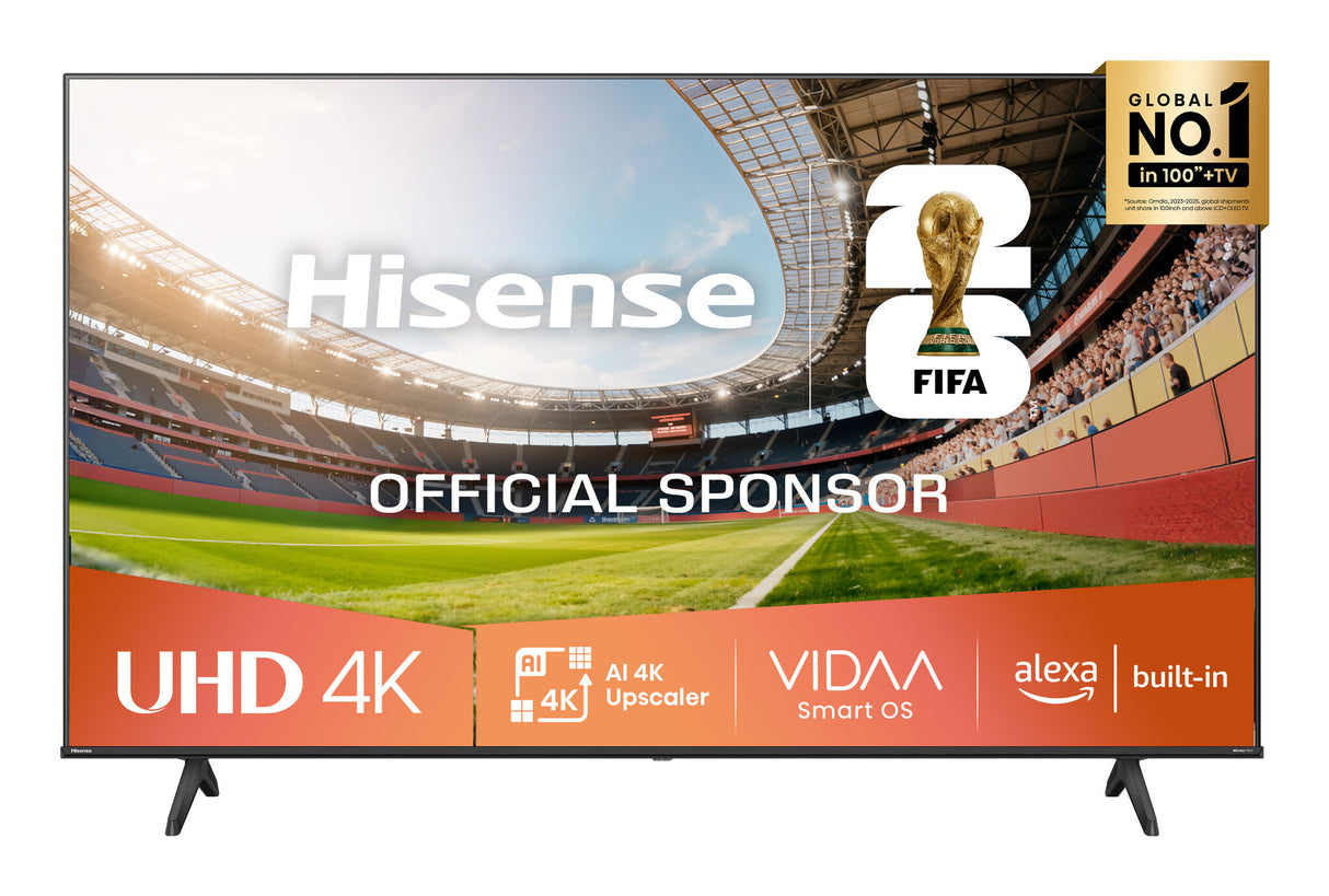 Hisense 50A6Q TV 127 cm (50") 4K Ultra HD Smart TV Wi-Fi Sort 200 cd/m²
