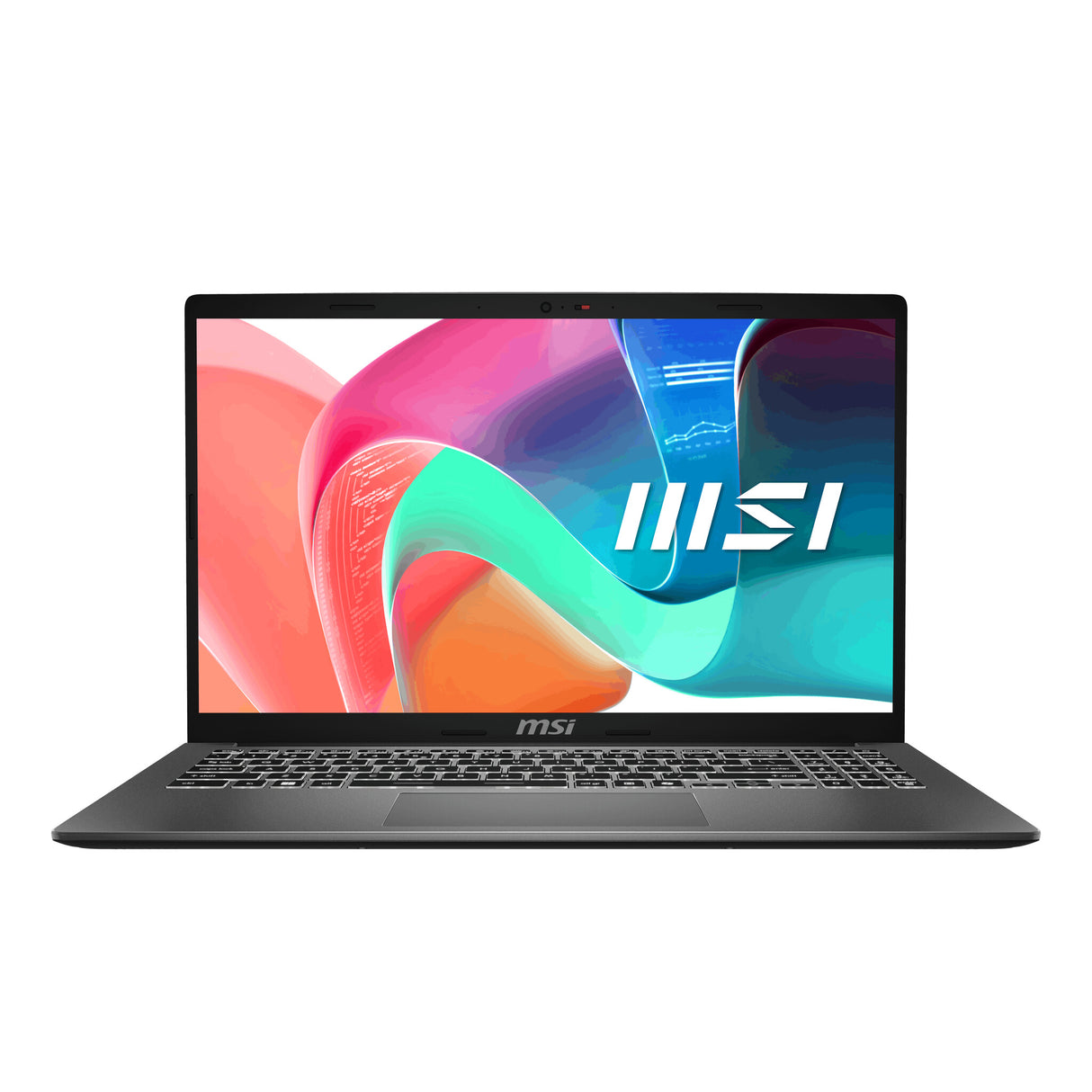 MSI Modern 15 F1MG-1241NL Intel Core 5 120U Laptop 39,6 cm (15.6") Fuld HD 16 GB DDR4-SDRAM 512 GB SSD Wi-Fi 6E (802.11ax) Windows 11 Home Grå