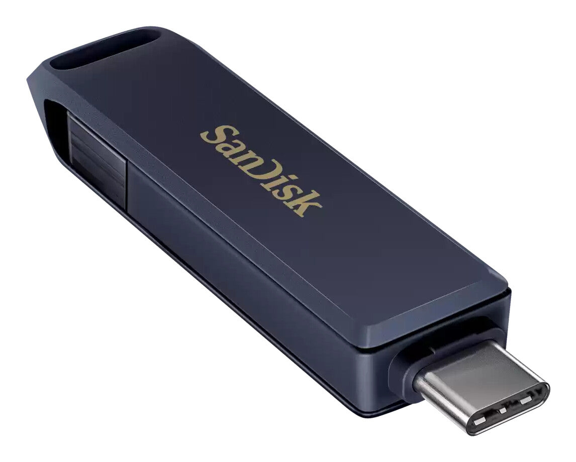 SanDisk Phone Drive 256GB USB-C / Apple Lightning USB stick Blå