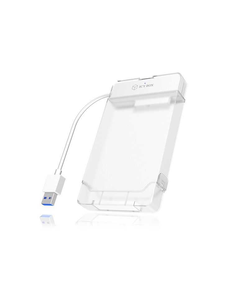 ICY BOX IB-AC703-U3 HDD/SSD kabinet Hvid 2.5"