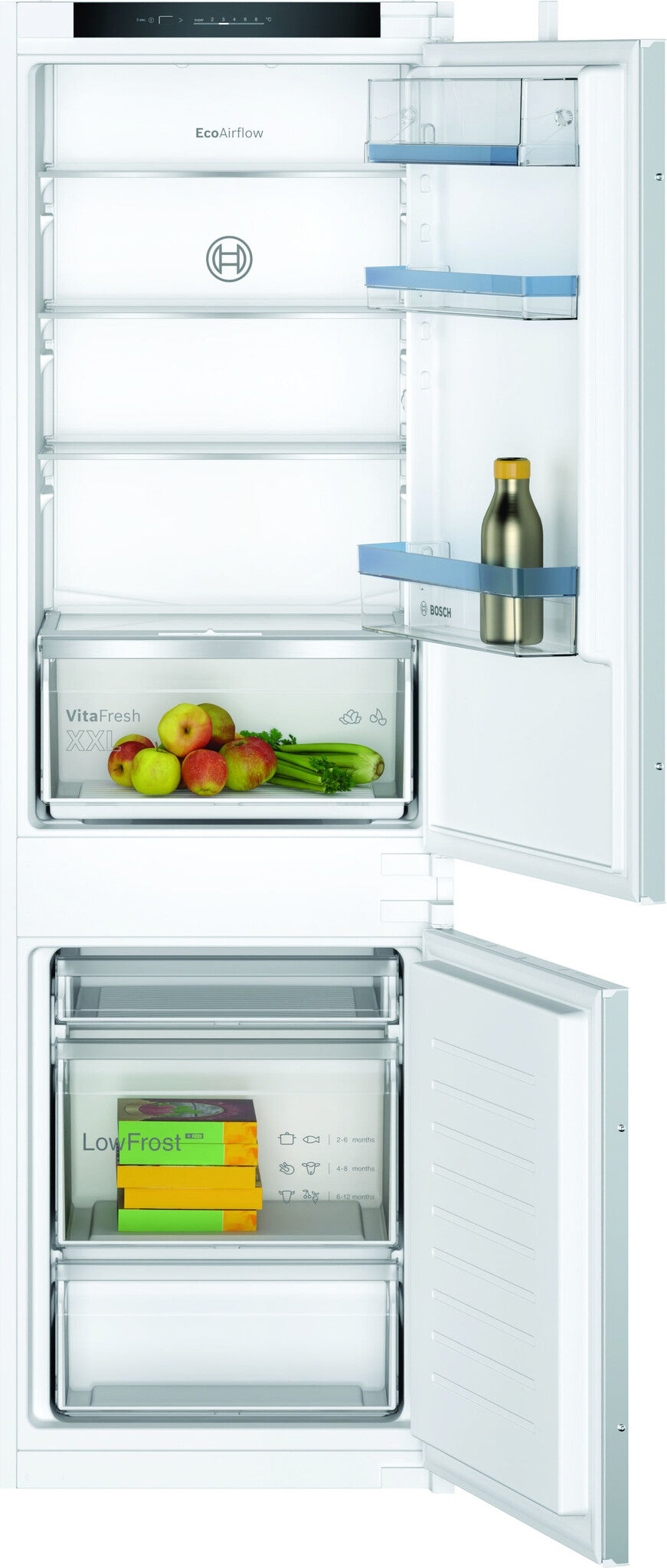 Bosch KIV86VSE0 integrerbart kølefryseskab
