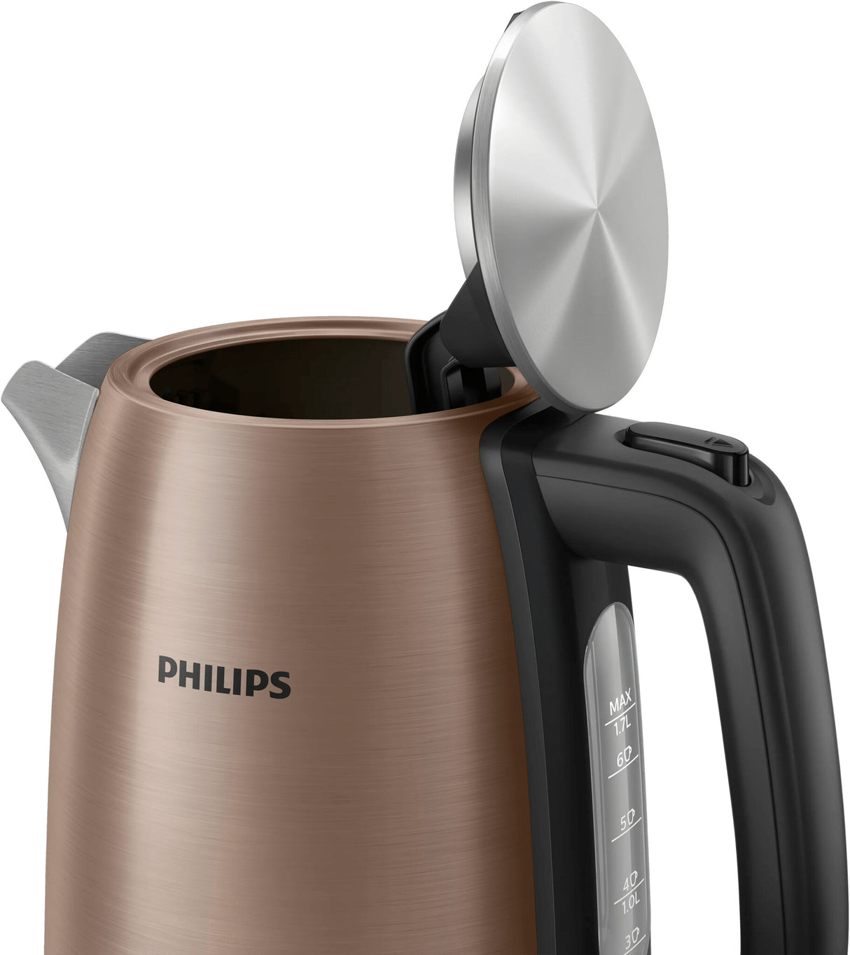 Philips Viva Collection HD9355/92 elkedel 1,7 L 1900 W Sort, Kobberfarve